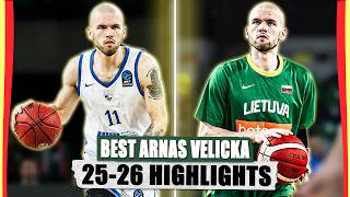 Arnas Velicka Is A True Point Guard 2025-26 Highlights