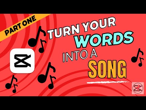 How To Turn Words Into A Song! [Part 1] CapCut Tutorial #capcut #capcutedit #capcuttutorial
