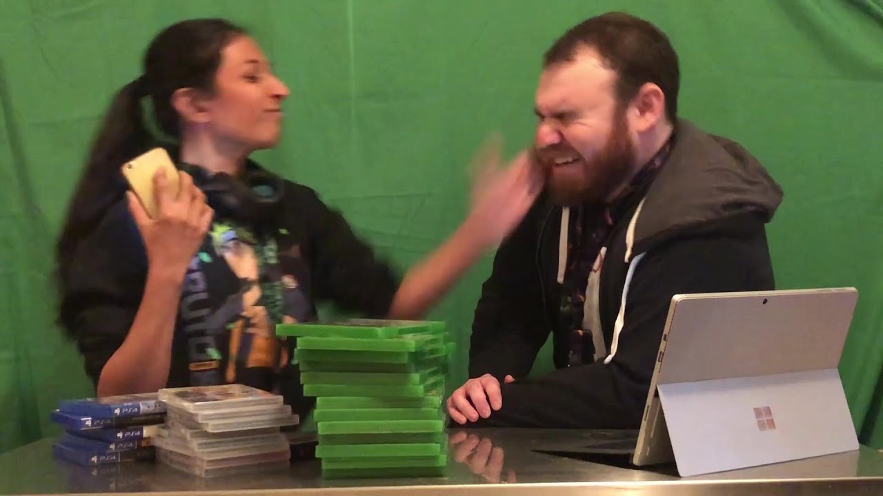 GameStonk Outtakes or How I Got Slapped in the Face a Bunch of Times
