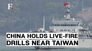 China Announces Live-Fire Military Drills near Taiwan, Practices Island Blockade
