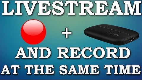 How to Live Stream & Record 60fps with Elgato!