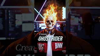 Ghost Rider Fire Effect on ANY Video for FREE Using AI | Step-by-Step Tutorial 🔥