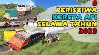 8 Train Accidents in Indonesia During 2023 Trainz Simulator Version