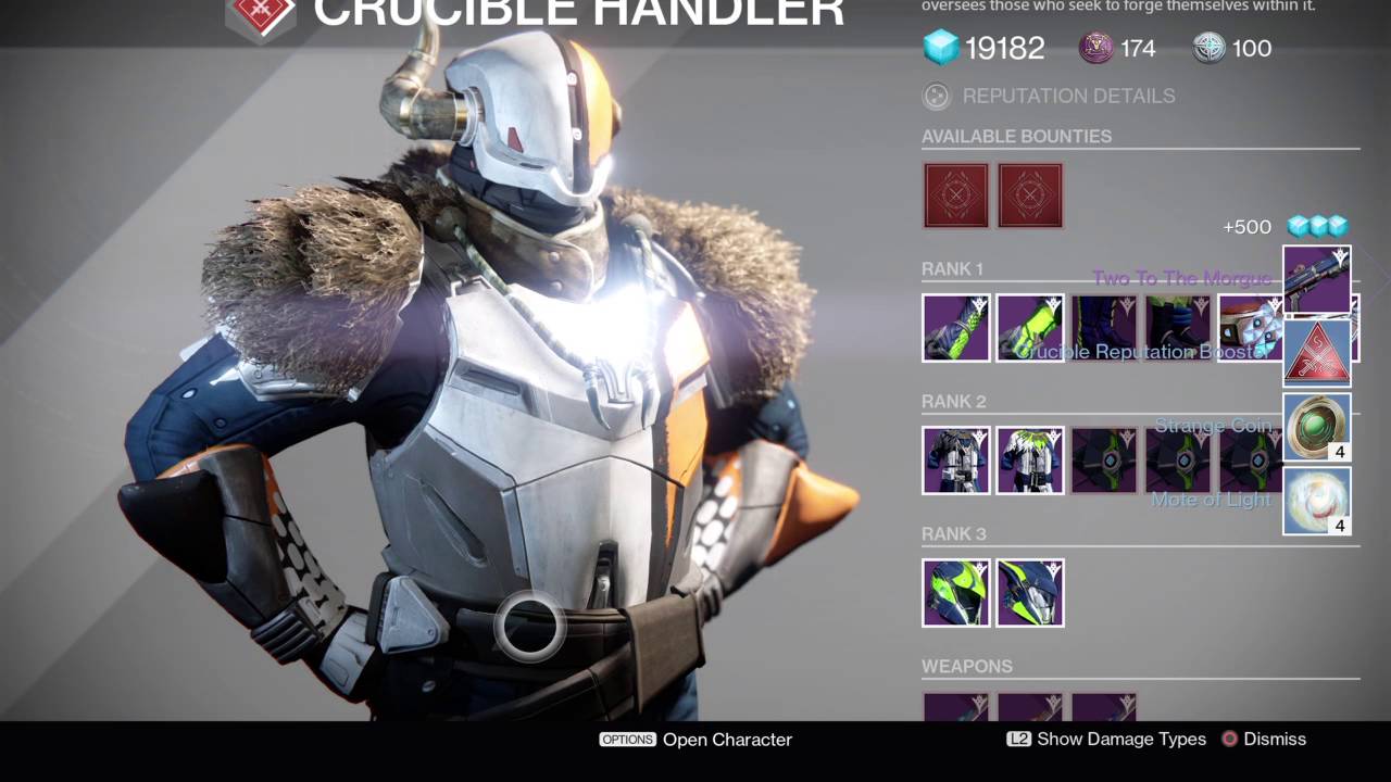 Destiny Crucible Rank 100 Reaction - YouTube
