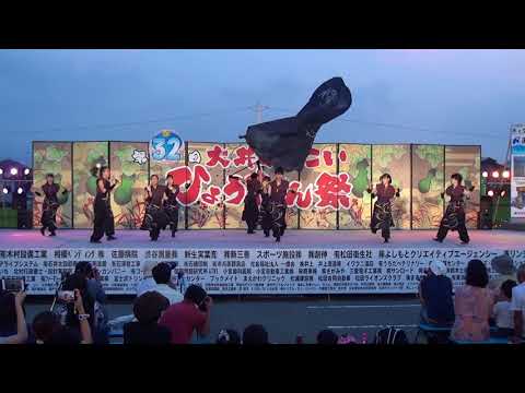 2018 大井よさこい　ひょうたん祭　ステージ