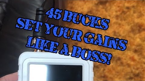 How to tune your amplifier like a pro! for 45 bucks! no more clipping or distortion!