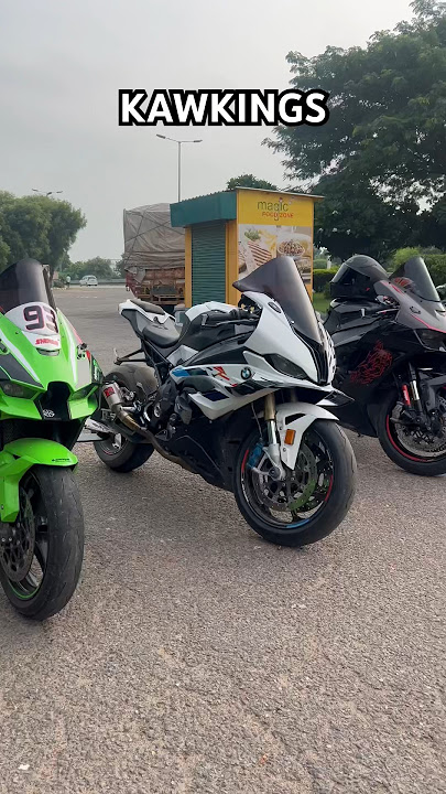 Khartarnaak Superbikes Lineup ⚡️ #shorts #zx10r #bmws1000rr