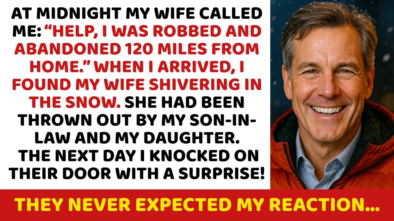 At midnight my wife called me: “Help, I was robbed and abandoned 120 miles from home.” When I...