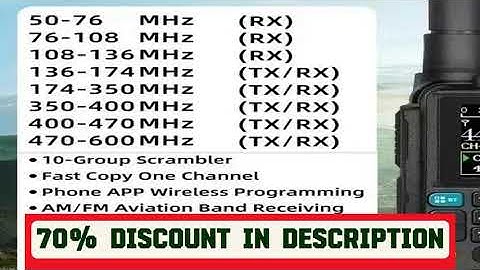 A must-have product! TIDRADIO H3 Walkie Talkie Phone APP Wireless Programming Dual PTT Air Band Lo