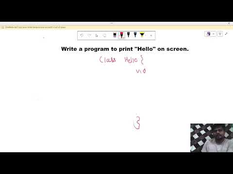 JAVA Program || print a message on output screen||  to print message on screen