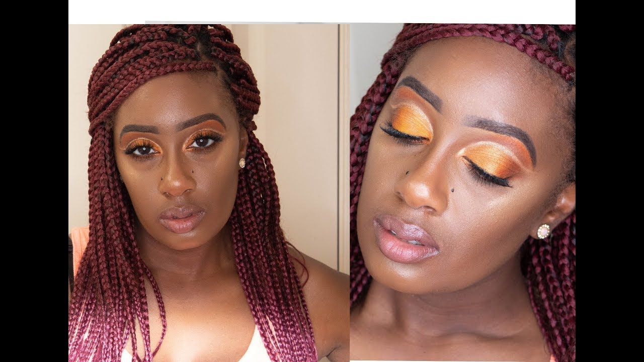 Gold Glitter Cut Crease | Beginner Friendly | Nina So Glamorous