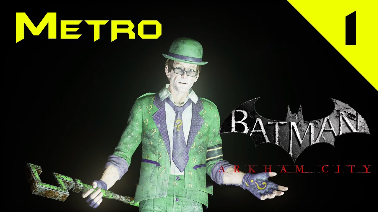 Metro - Secretos Del Acertijo [Parte 1] | Batman: Arkham City - YouTube