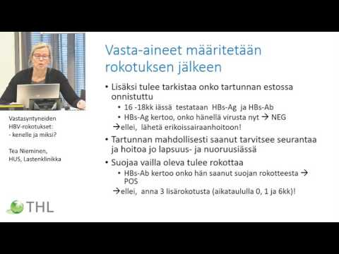 Video: Miksi haavarokotteita käytetään?