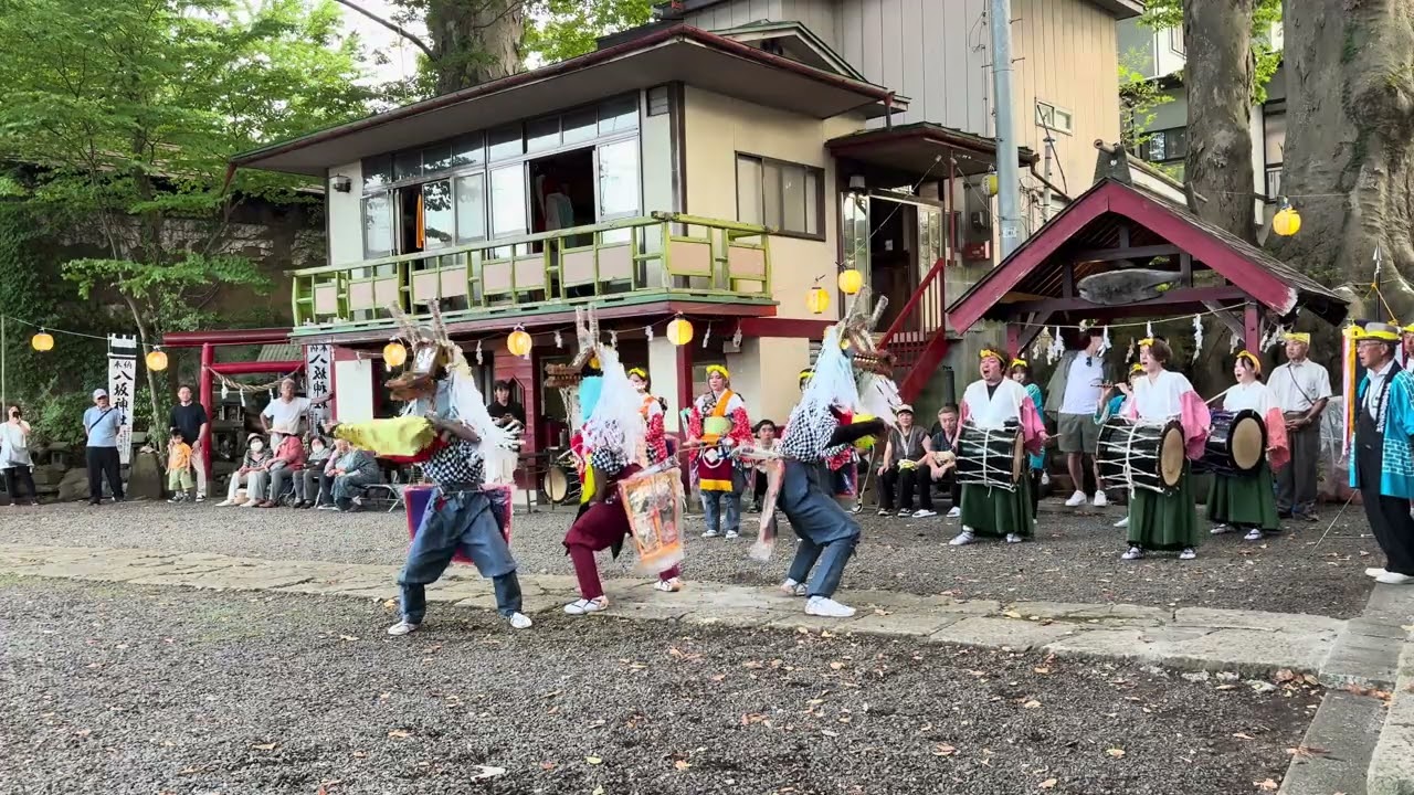 2025年　一戸祭り　根反鹿踊