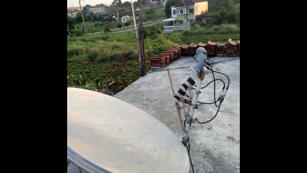 Cara MENGGABUNGKAN Satelit  CHINASAT 11, MEASAT 3,  SES 9, JCSAT 4B dalam satu dish parabola 75 cm