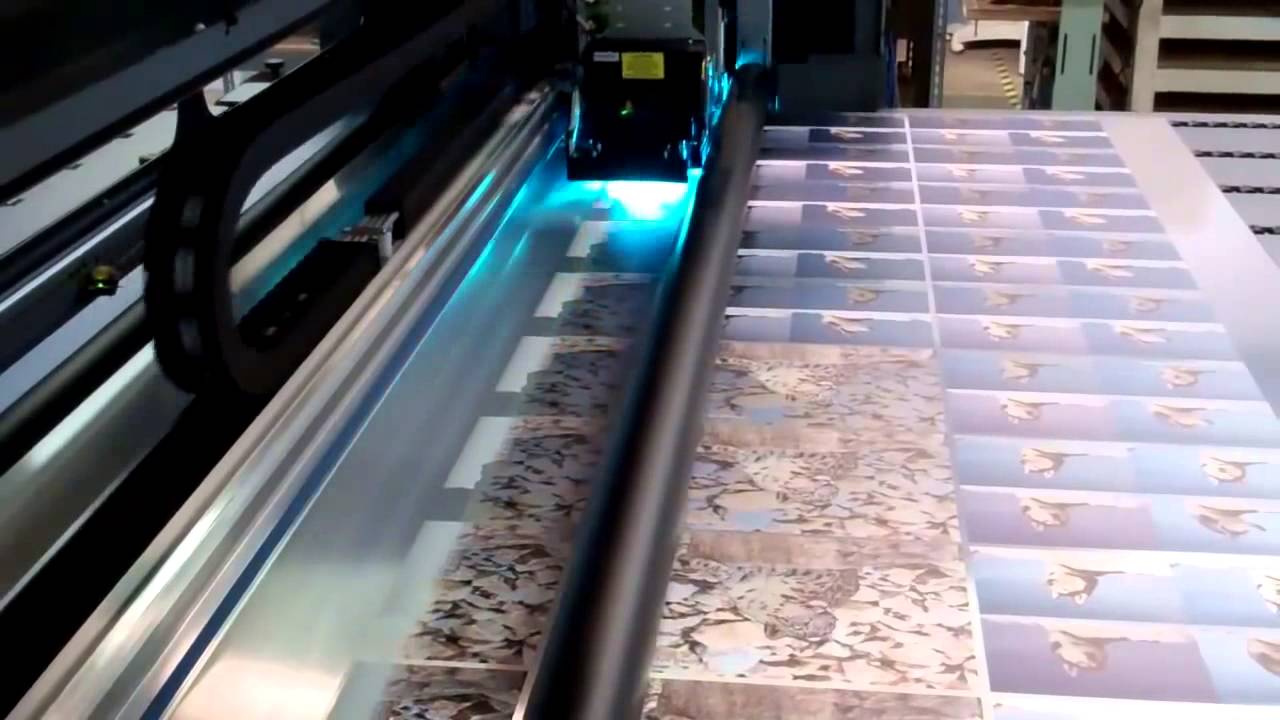 Printing with white ink on the HP Scitex FB700 YouTube