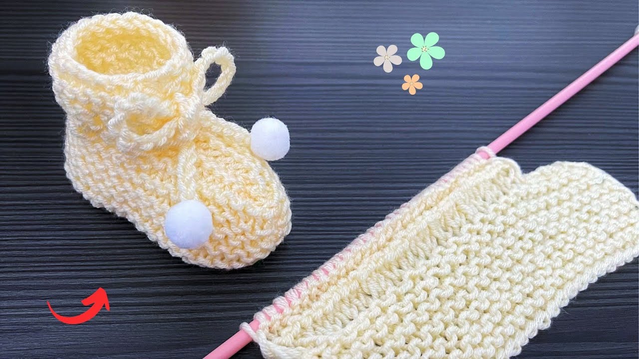 ИДЕАЛЬНЫЙ! САМАЯ ЛЕГКАЯ ВЯЗАТЬ ОБУВЬ В МИРЕ