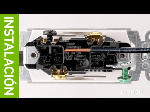 Vídeo: Com es connecta un interruptor de regulació de 3 vies de Leviton?