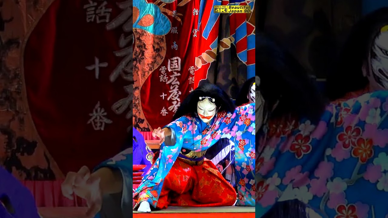 💓絶賛公開中③戸隠山鬼女の早変わり🌀最高の紅葉狩‼️REBORN🏆永久保存版👹アンコール多数「紅葉狩」西尾山八幡神楽団※４神楽団合同💓神5対鬼女5⛩️西尾山八幡まつり⑧📅2025年9月20日