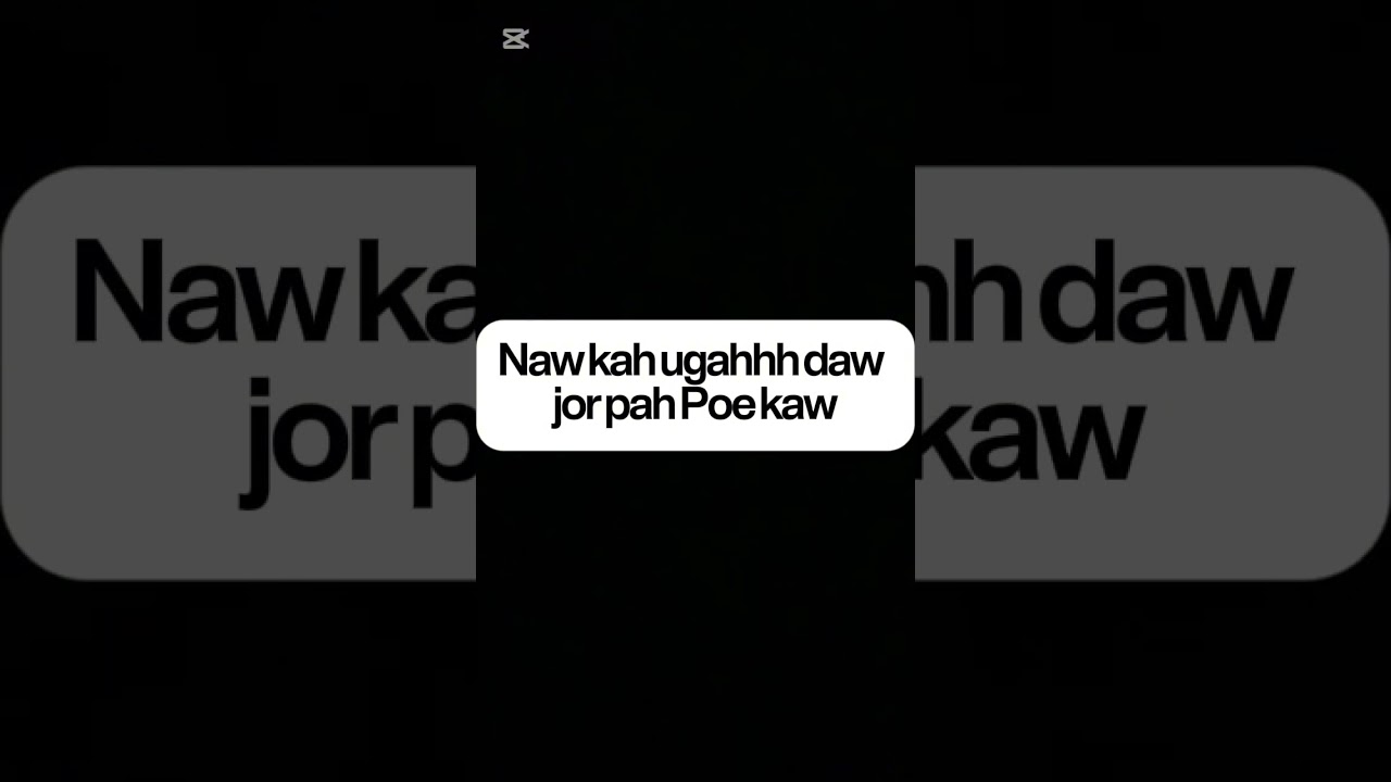 Naw kah ugahhh daw  jor pah Poe kaw (Karen story teller by thoolaypoe)