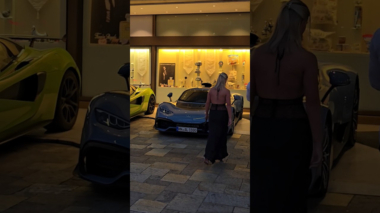 Crazy Monaco Billionaires nightlife with supercars 