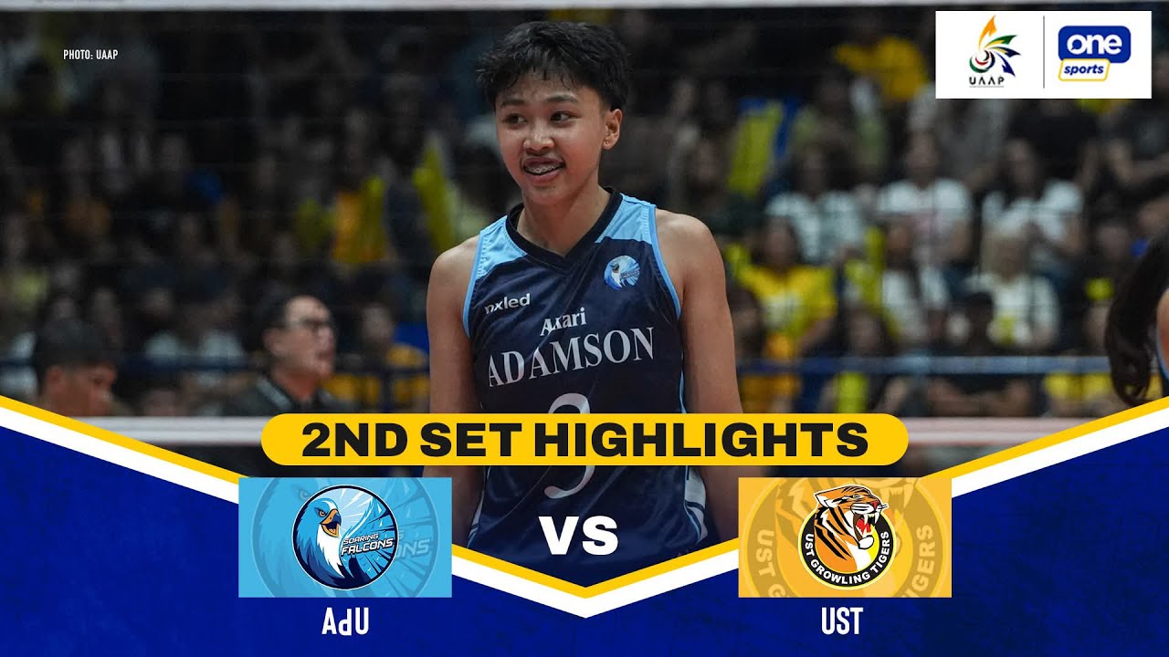 UST vs AdU | SET 2 HIGHLIGHTS | UAAP SEASON 88 WOMEN’S VOLLEYBALL ROUND ...