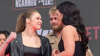 Ronda Rousey & Gina Carano Swerved Everyone As They Made Out For The Face-Off Ai Generated