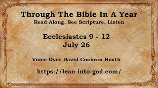 Ecclesiastes 9-12