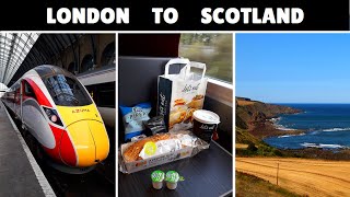 The LNER Azuma First Class Experience! London to Scotland on a class 800.