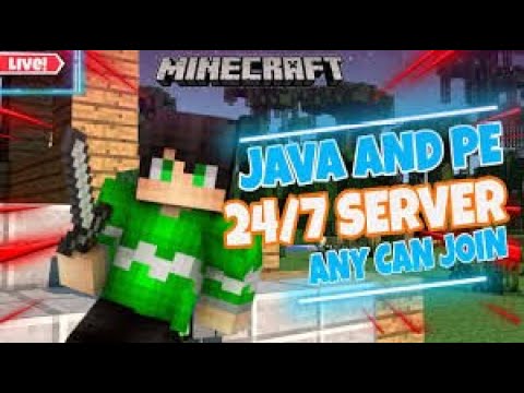 Let's Play Minecraft in Live Stream || 24\7 Minecraft Public SMP ...