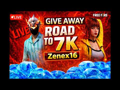 🔴FREE FIRE LIVE CUSTOM ROOMS+GIVEAWAYS💎||Free FirePakistan #freefire #freefirelive ||ZENEX OFFICIAL🎮