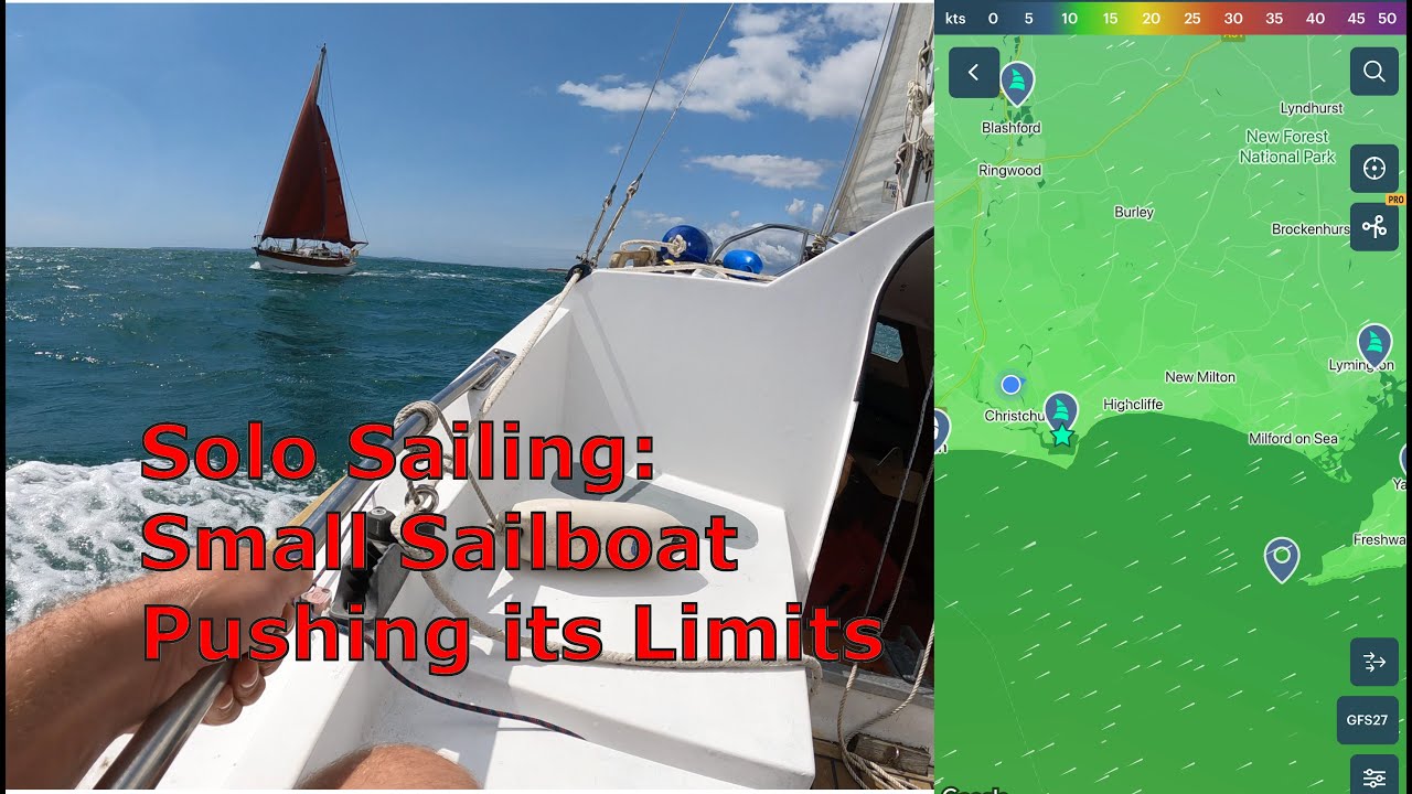 Solo Sailing: Small Sailboat Pushing its Limits