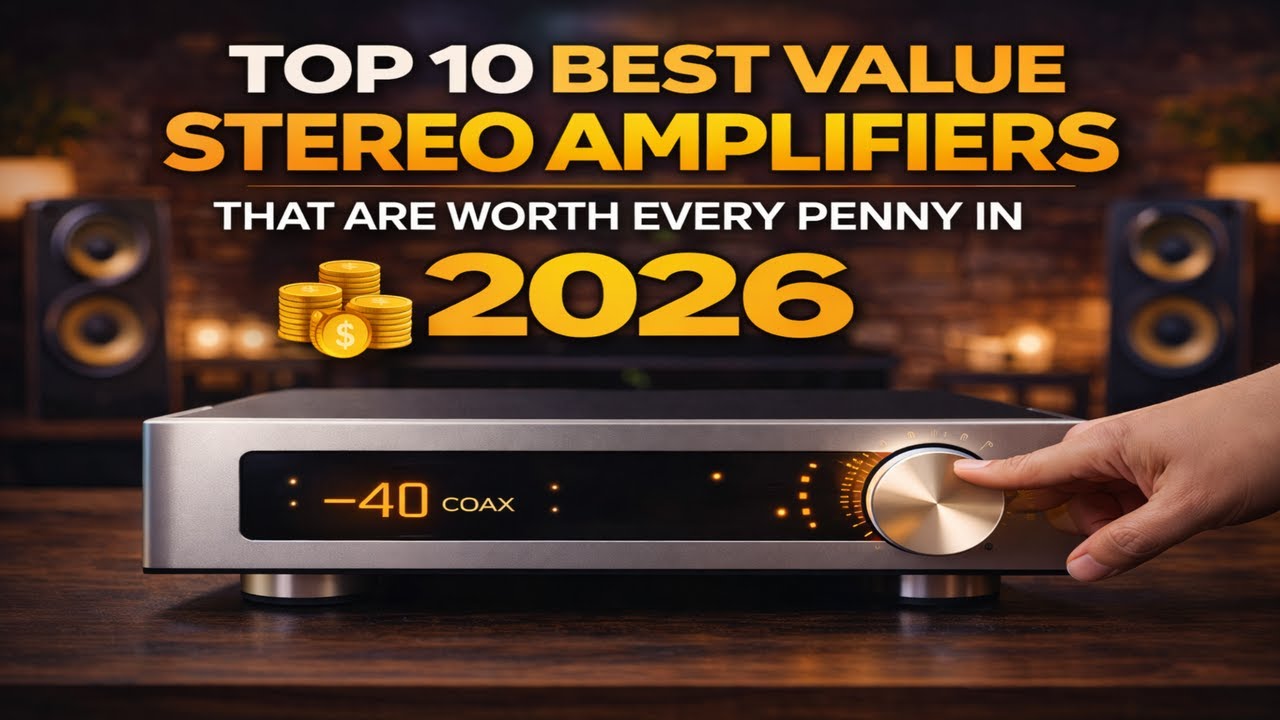 Top 10 Best-Value Stereo Amplifiers of 2026 – Premium Sound Worth Every Penny
