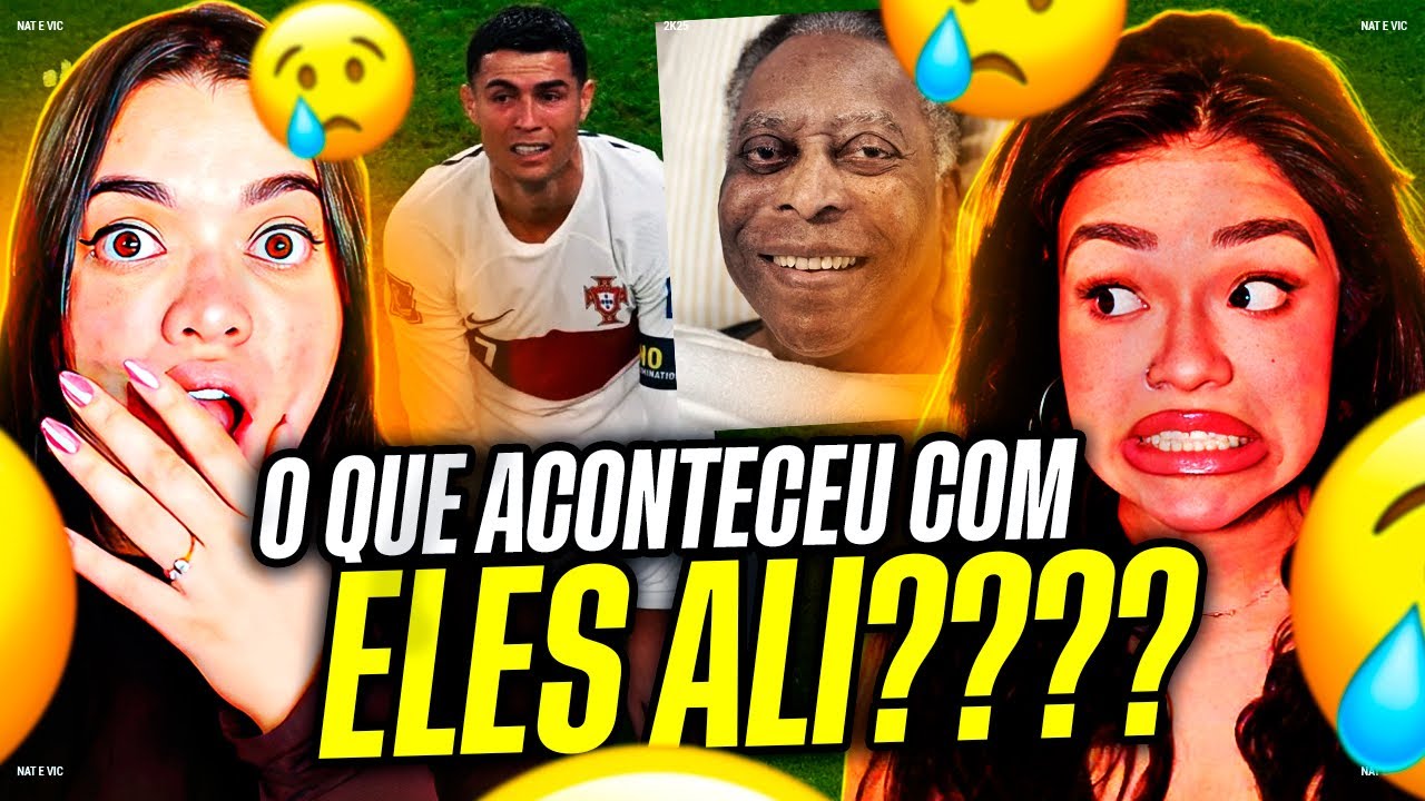 REAGINDO aos MOMENTOS MAIS EMOCIONANTES E BONITOS DO FUTEBOL | Nat e Vic MV