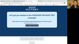 Assigning - Training Video for ThruText