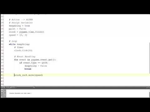 PyGame 05-05: Rectangle