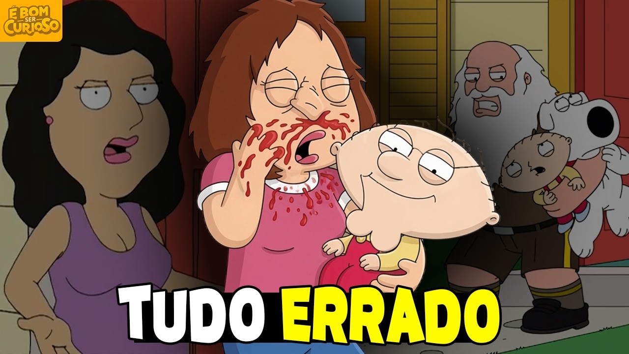 Os Erros de Family Guy Que NINGUÉM Consegue Explicar