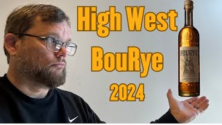 Bourbon Review (Or Is It Rye? hehe): High West BouRye 2024