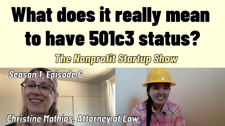 Things you NEED to know about "being" a 501c3 [Sea...
