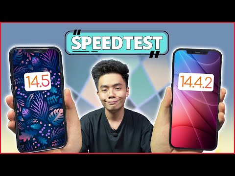 Speedtest iOS 14.5 VS iOS 14.4.2 tr�n iPhone 12 Pro Max - ?o�n xem b�n n�o th?ng| ?i?n Tho?i Vui TV