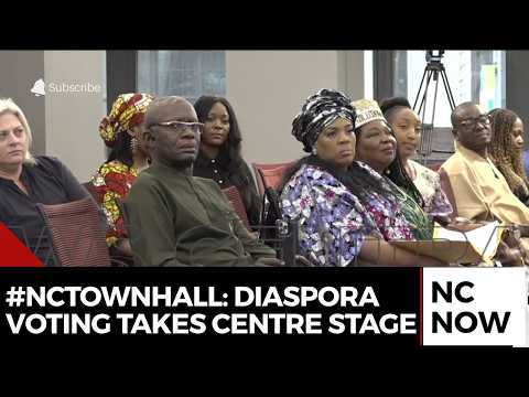 #NCTownHall: Diaspora Voting Bill Takes Center Stage in New York