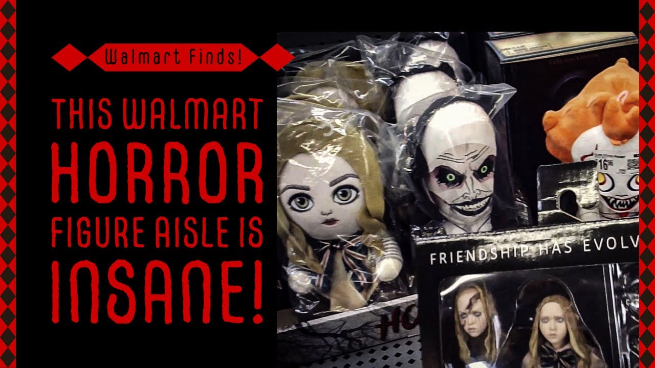 This Walmart Horror Figure Aisle is INSANE!