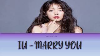 IU - MARRY YOU (Color Coded Lyrics)