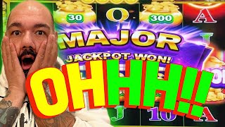 MAJOR HIT AND A JACKPOT HANDPAY!!  with VegasLowRoller on Shamrock Fortunes Slots