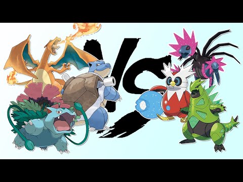 이상해꽃/거북왕/리자몽 VS <strong>패러독스</strong> 포켓몬