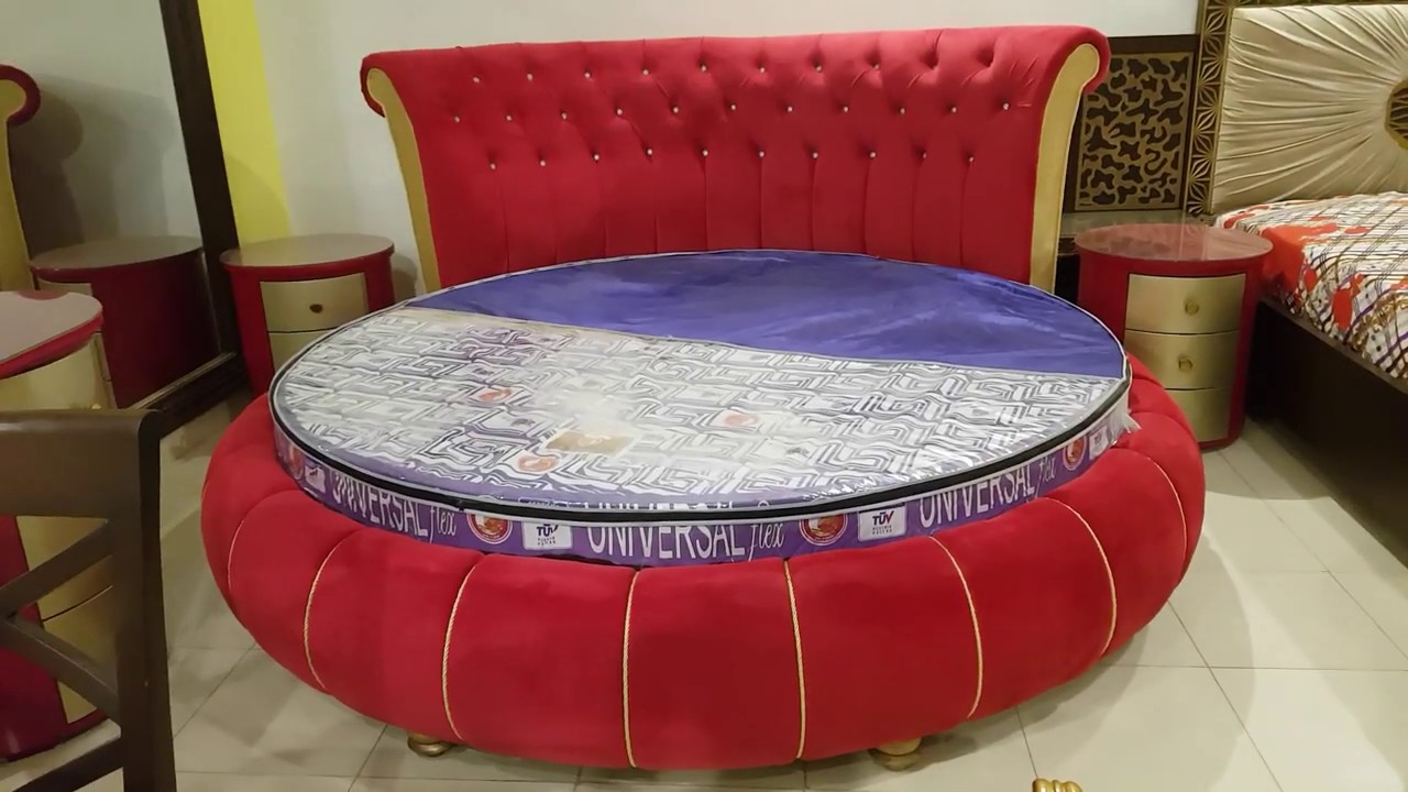Round Bed Design in Karachi YouTube