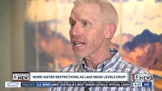 More water restriction as Lake Mead levels drop