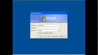 How to Log into Windows using Active Directory (XP)
