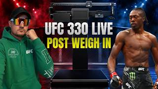 Live Weigh In Recap - UFC 330 Islam Makhachev vs Ian Garry