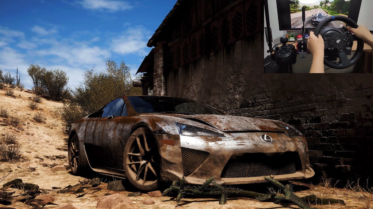 Rebuilding Lexus LFA - Forza Horizon 5 | Thrustmaster T300RS Gameplay